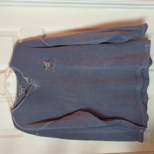 Vtg Mod-O-Doc Men's 100% Cotton Fleece Lined Sweatshirt - Breckenridge Sz. Reg